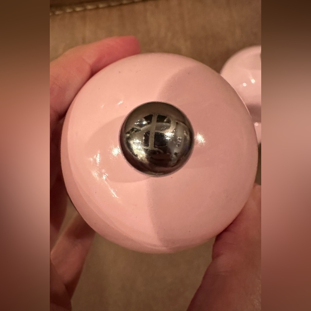 Addison Ross Pink Bobbin Salt and Pepper Grinders - Picture 4 of 10